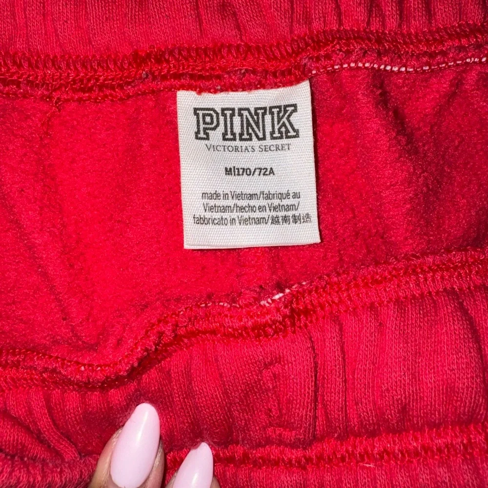 Victoria's Secret PINK Bold Red Joggers - Picture 2 of 2